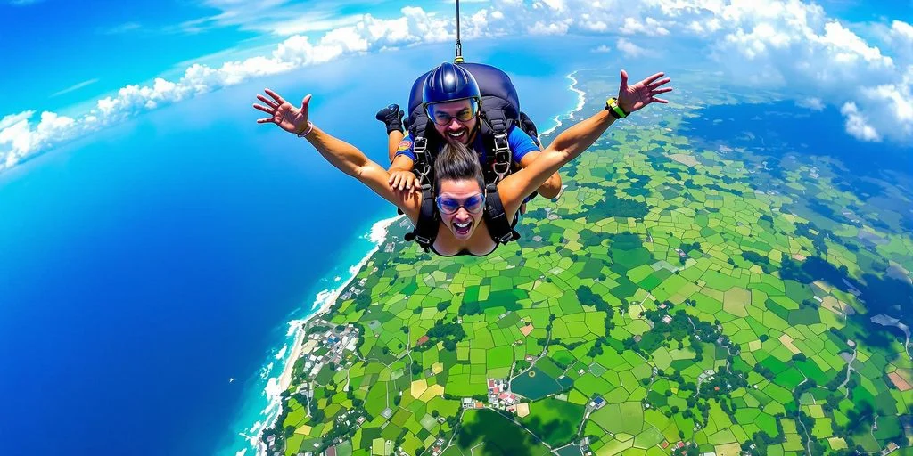 Destinasi Wisata Skydiving di Bali: Sensasi Terbang di Pulau Dewata