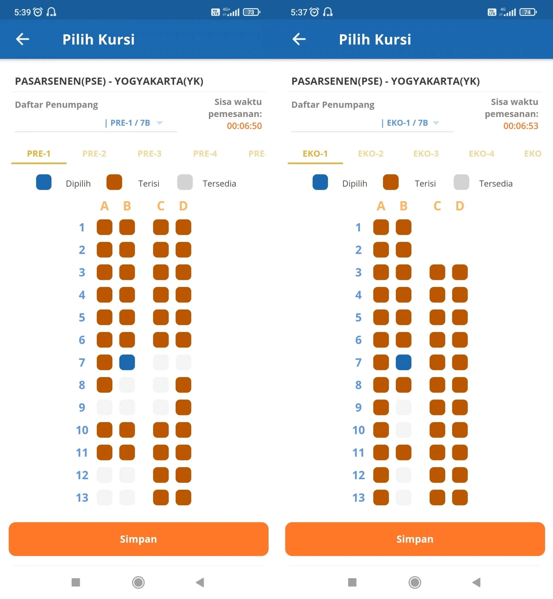Panduan lengkap cara memilih tiket kereta api kelas ekonomi vs eksekutif