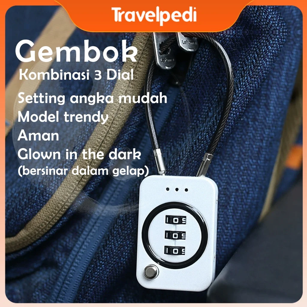 Tips Memilih Travel Lock Kombinasi Aman untuk Petualangan Tanpa Khawatir