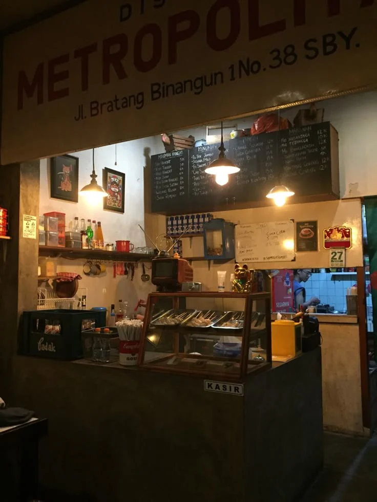 Warung Makan dengan Interior Vintage: Gaya & Kenikmatan Kuliner